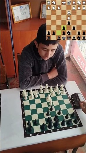 Karo-Kan himoyasi: kutilmagan burilish! #shorts #shaxmat #chess