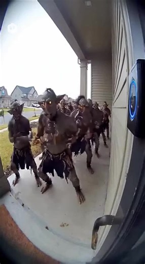 Goblin gang caught on ring doorbell camera