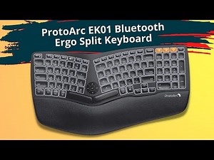 ProtoArc EK01 Bluetooth Ergo Split Keyboard