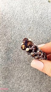 DIY Tubular Netting Stich Necklace 🩷🩷 | Wedding Decoration Ideas