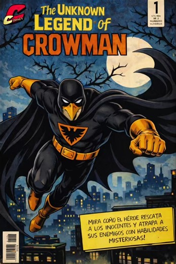 La Leyenda Desconocida de Crowman: La Batalla Contra La Polilla