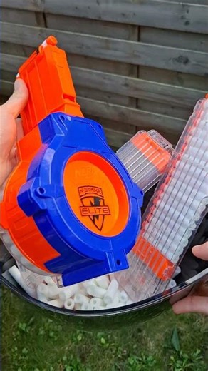 Different Nerf magazines #nerf #shorts
