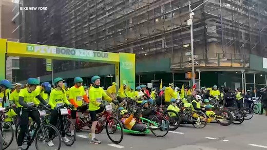 Over 30,000 cyclists join 47th annual TD Five Boro Bike Tour in New York City