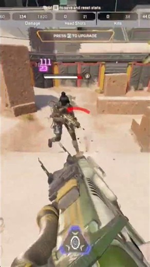 1v1 vs a TOP 50 PRED #apexlegends #apex #shorts