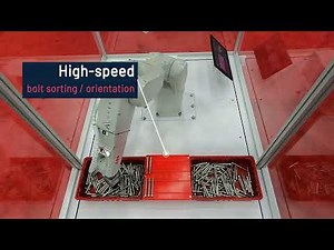 WOW moment! High-speed robotic bolt sorting at Automate 2023