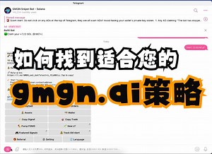 dex工具篇015-gmgn.ai交易策略