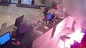 Elektro-Scooter-Batterie explodiert