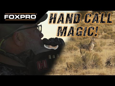 Calling In Coyotes With Hand Calls And The X24 - Coyote Hunting