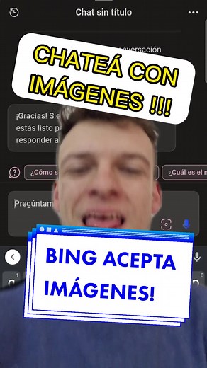 Ya puedes utilizar imágenes en bing ! #bing #bingia #bingimagenes #microsoft #microsoftbing #ai #ia #inteligenciaartificial #chatgpt #chatgptplus #chatgpt4 #bingchatgpt4 #crearimagenes #imagenesia #bingbuscador Microsoft bing bing bing chatgpt 4 bing creador de imágenes