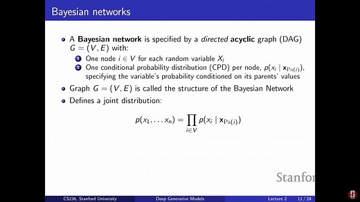 【双语】Deep Generative Models | Lecture 2 - Background