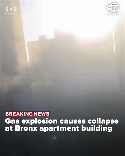 Bronx Apartment Building Gas Explosion Causes Partial Collapse