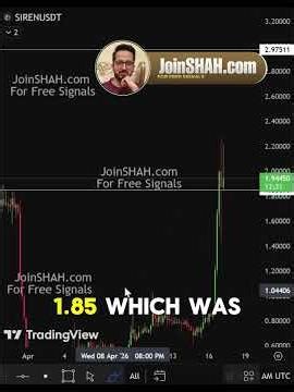 SIREN Coin at a Critical Level – Big Move Incoming #trading #altcoins #cryptocurrency