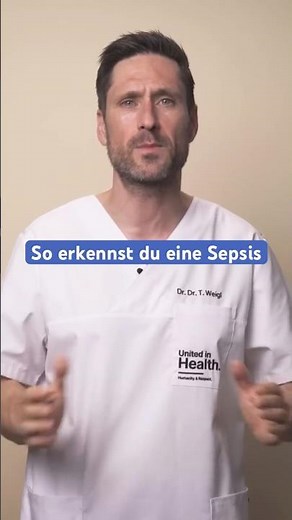 So erkennst du eine Sepsis (Teaser)