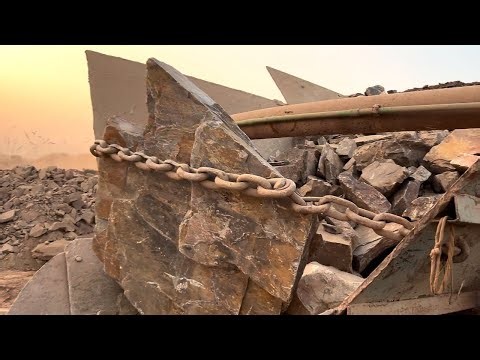 BIG ROCK 🪨 Crusher Machine - FULL Powerfull Process A Giant in Action-Big Rock Crushing#asmrvideo