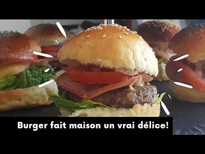 Comment Faire Un Hamburger Maison | Mangez Sain
