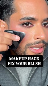 104K views · 612 reactions | Makeup Hack - How to fix too much blush?  @maccosmetics Studio Fix Powder Foundation and Fix + Spray #makeuptips #makeuphack #powderfoundation #makeup #maccosmetics | Aditya Madiraju | Facebook