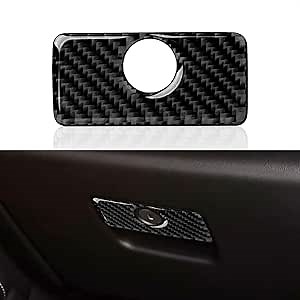 Car Copilot Storage Box Sticker Decal Carbon Fiber Interior Trim Cover for Chevrolet Camaro ZL1 2016 2017 2018 2019 2020 2021 2022 2023 Accessories