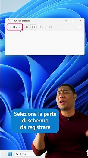 Come #registrare lo schermo e l'audio del PC #Windows11?
