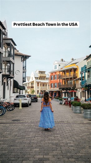 Annie Jiang ✈ Travel Creator | Is this the prettiest beach town in the USA? 😍 Welcome to Rosemary Beach ☀️ Rosemary Beach is just one of the many charming towns on... | Instagram