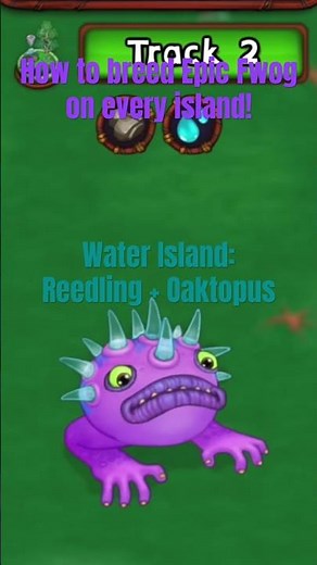 How to breed Epic Fwog on every island! #epics #msm #mysingingmonsters