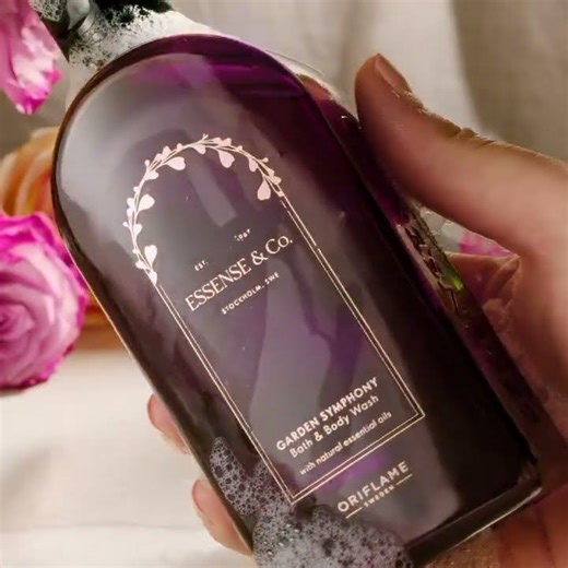 Гель для душу з ароматом троянди і темних ягід Essense & Co.Garden Symphony #оріфлеймукраїна #знижки