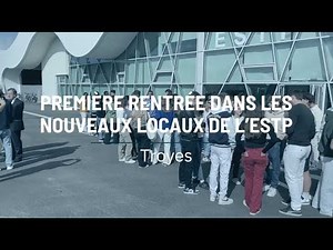 Première rentrée dans les nouveaux locaux de l’ESTP
