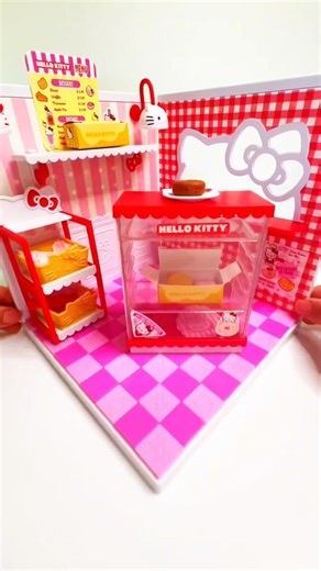 Satisfying with Unboxing & Review Hello Kitty Mini Bake Shop Toys | ASMR Video