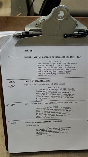 A little glimps behind the scenes managing scripts and camera takes at @TheTSFChannel #filmmaking