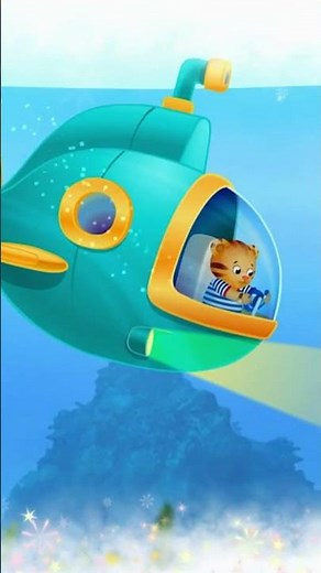 Daniel Tiger's Neighborhood | Make Believe: Daniel's Yellow Submarine | PBS KIDS #Shorts
