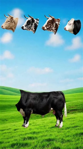 Most Powerful Cow Cartoon — Funny Cow Animation Clip