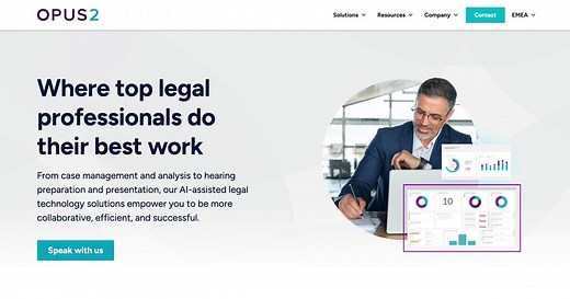 About Opus 2 | Explore award-winning legal software and services