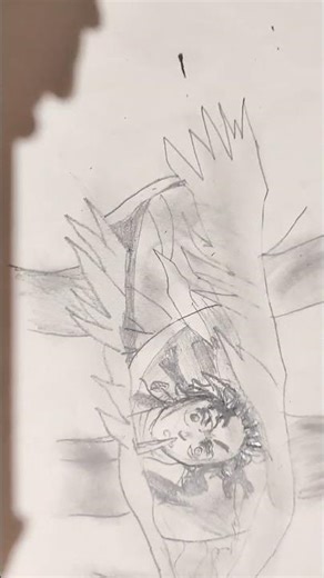 Raw power meets fine art—Akaza unleashed🔥🎨#Akaza #DemonSlayer#AnimeArt #MangaStyle#Otaku #AnimeViral