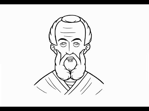 How to draw Saint Patrick face step by step| St Patrick pencil drawing