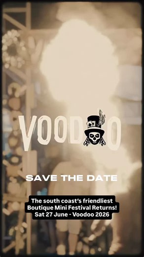 Voodoo Festival UK on Instagram: "🎩💀🌺VOODOO FESTIVAL - SAVE THE DATE! 🗓️ Sat 27 June 2026 📍 New Chichester venue for 2026 - more details soon! ✍🏼 Subscribe to our mailing list (Link in bio) for news & exclusive access to pre-release discounted tickets before they go on sale! Save the date and keep ‘em peeled 👀 for more announcements coming soooooon! Music is most definitely the answer!! ✌🏻#housemusiclovers #festival #streetart"