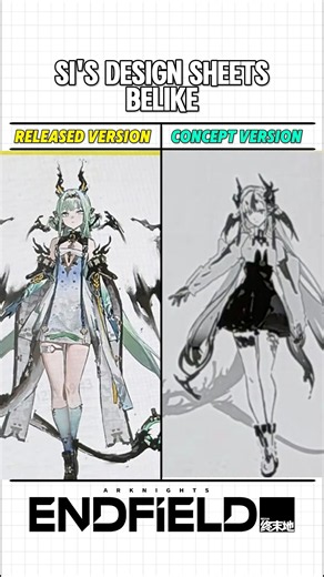 SI'S DESIGN SHEETS BELIKE #arknightsendfield #endfield #endfieldgc2026 #gamescom2026 #fyp
