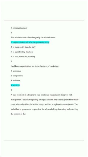 NAB CORE Practice Exam 2023 with 100 correct answers2