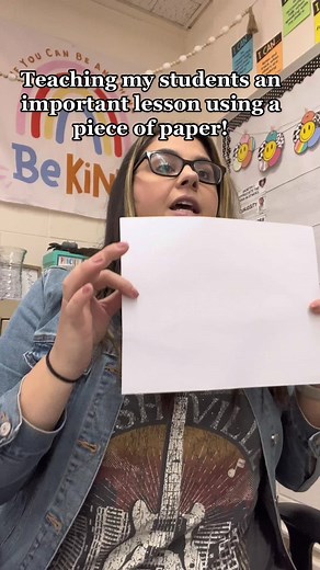 Teaching Kindness and Empathy through a Piece of Paper