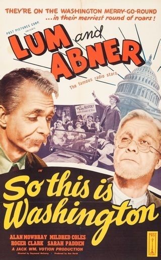 تواريخ العرض: فيلم - So This Is Washington - 1943
