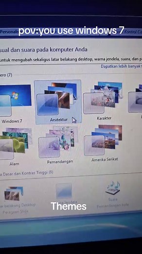 Windows 7 notification sound — nostalgic Windows 7 POV