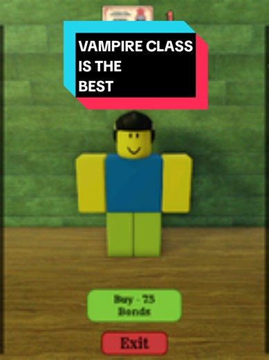 Survivalist vs Vampire Class in Roblox Zombie Games