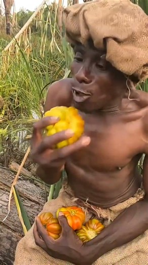 A Tribal in Vegetable Paradise