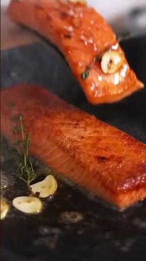 Perfectly Seared Salmon (It's Easier Than You Think) #easyrecipe #shorts #food