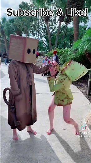 Cosplay Horror "Little Nightmares", Tiktok/Douyin, Tik tok
