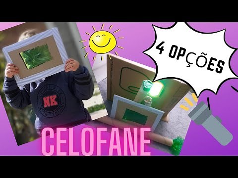 Celofane - 4 Opções de Atividades Coloridas