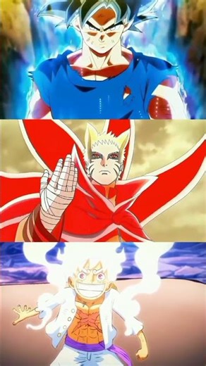 ✅ Goku x Naruto x Luffy – Ultimate Trio Power