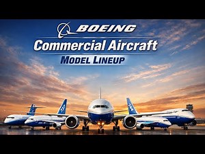Boeing Commercial Airplane Models landing and take off