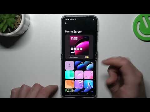 How to Customize the External Display on MOTOROLA Razr 40 Ultra