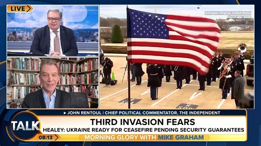 Mike Graham clashes with journalist John Rentoul who says the money Rachel Reeves gave Ukraine ‘is not taxpayers’ money’. Mike Graham: “It’s not true!” | TalkTVUK