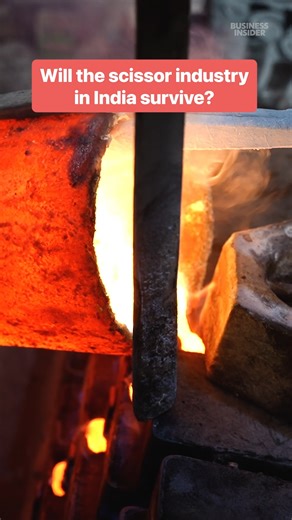 32K views · 67 reactions | Workers put their lives on the line to make scissors by hand in India. But rising costs of raw materials and taxes are threatening the industry. #Scissors #India #Industry | Business Insider | Facebook