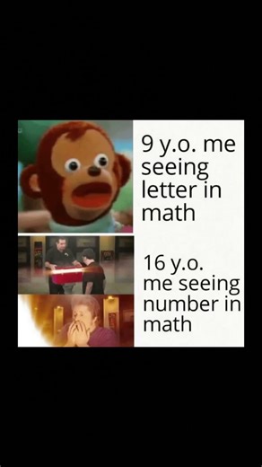 #voiceacting 9 Y.O. Me vs 16 Y.O. Me in Math 😂